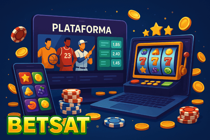 Plataforma BETSAT — Ganhe Mais com Cassino Online